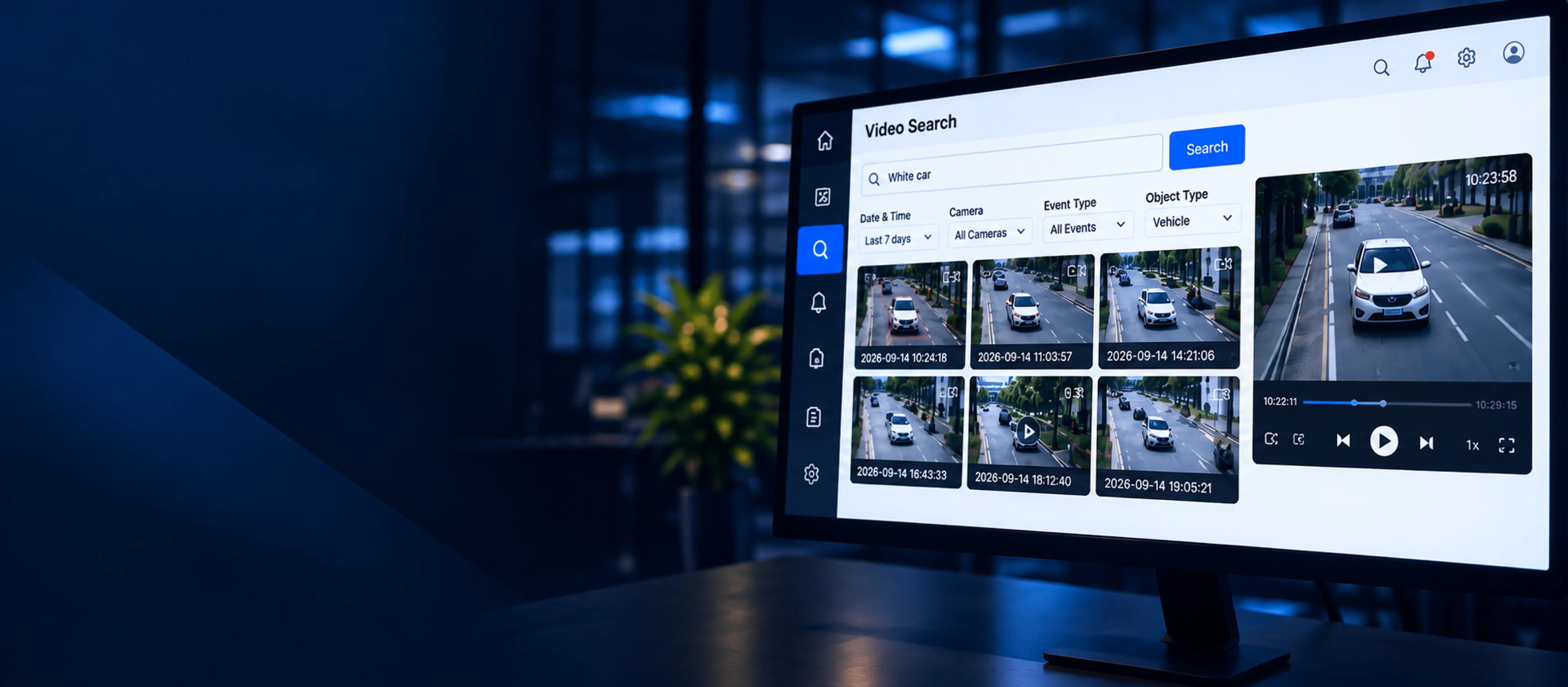 Advanced Video Search & Playback