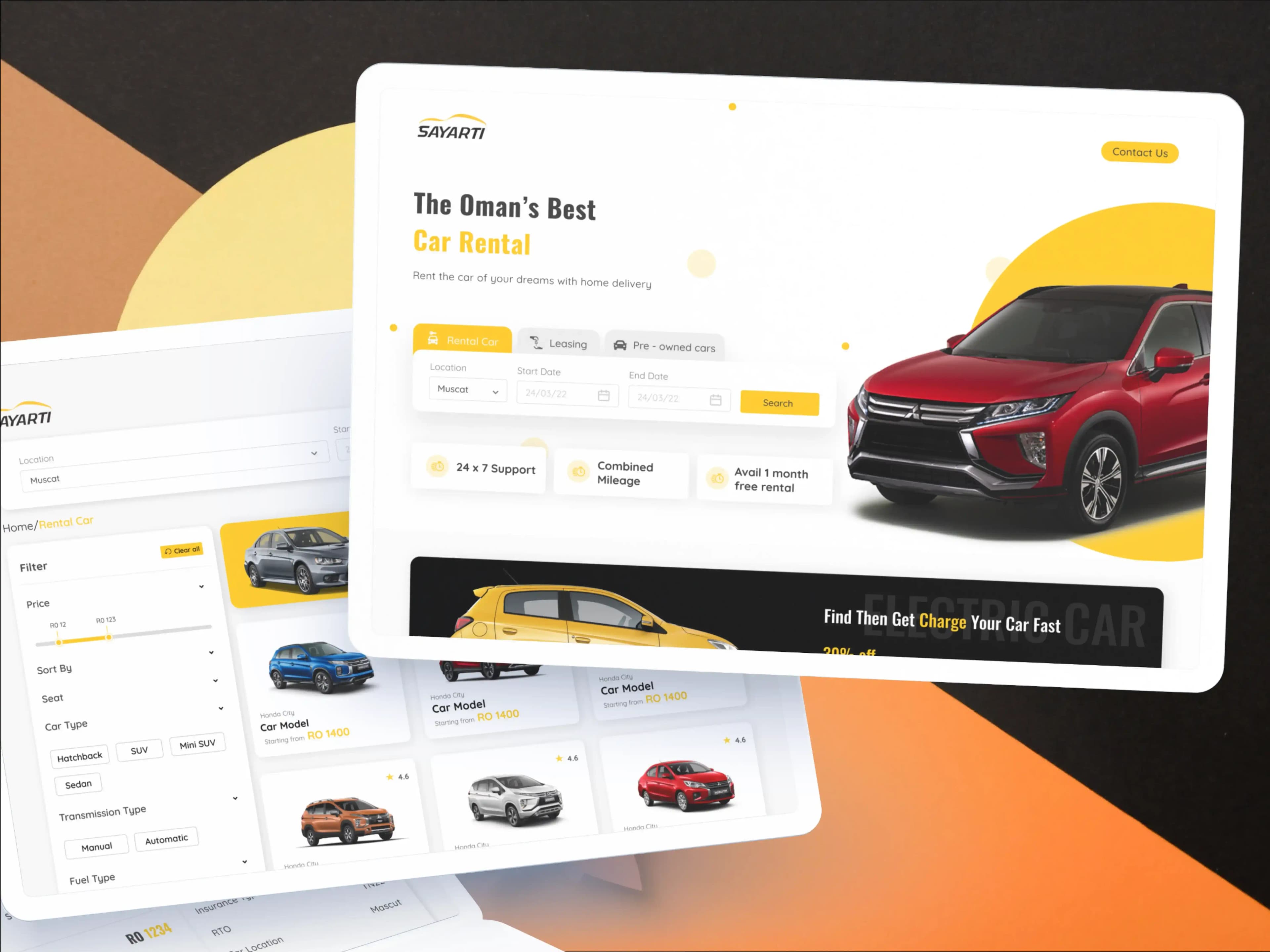 Car Rental Platform for Oman's Leading Automotive Seller
