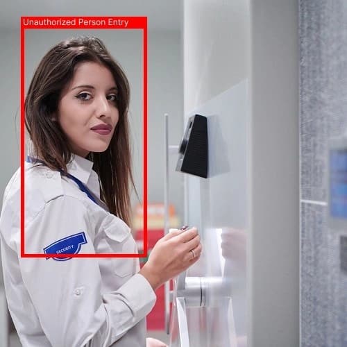 Identifying unauthorized entries or tailgating