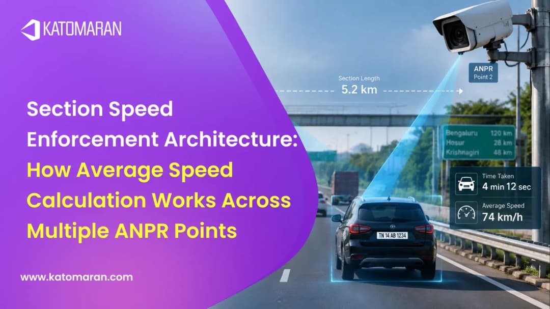 Section Speed Enforcement Architecture: How Average Speed Calculation Works Across Multiple ANPR Points