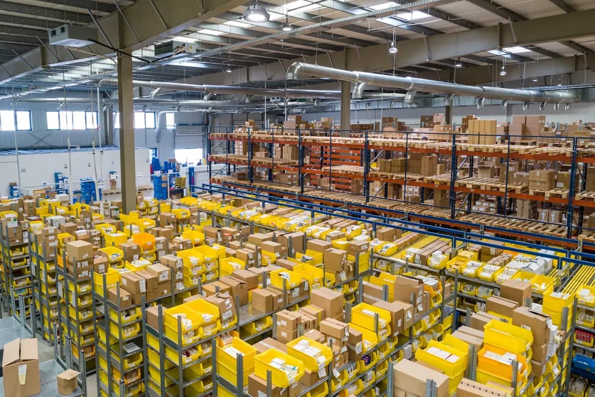 workplace warehouse safety background
