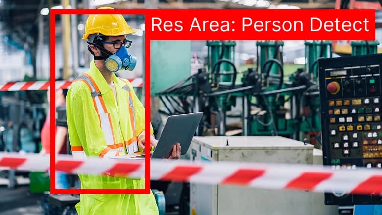 Worker crossing barrier gate
