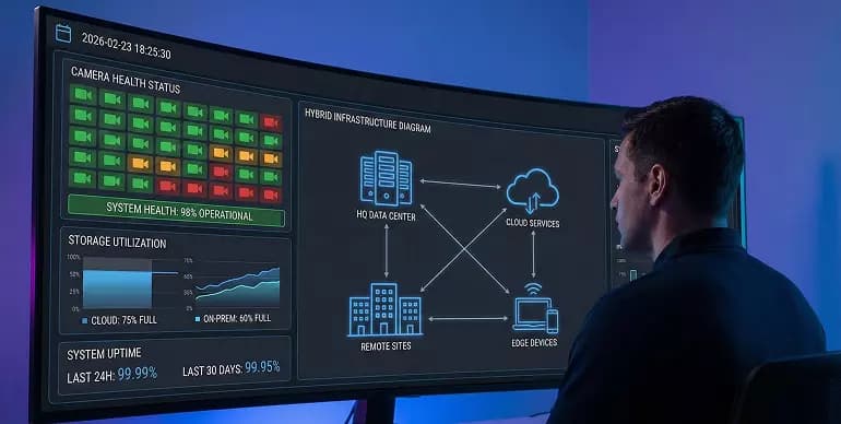 Operator checking system health