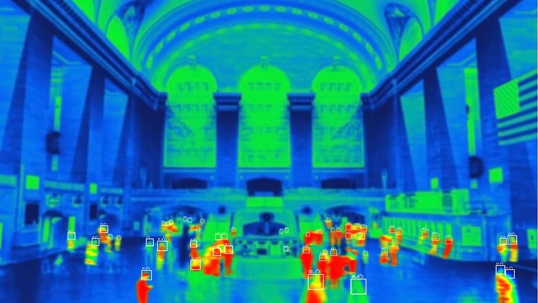 Shopper movement heat zones