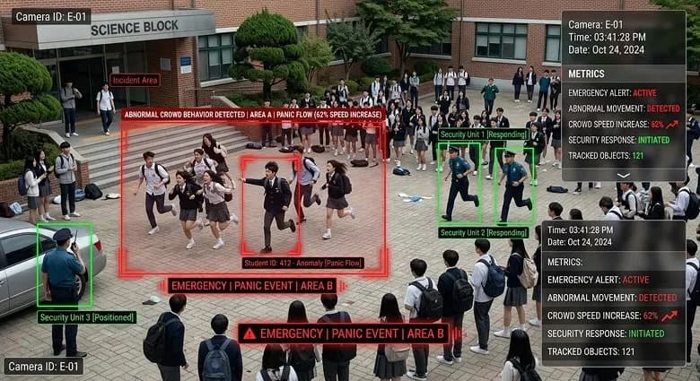 Fight panic activity detection