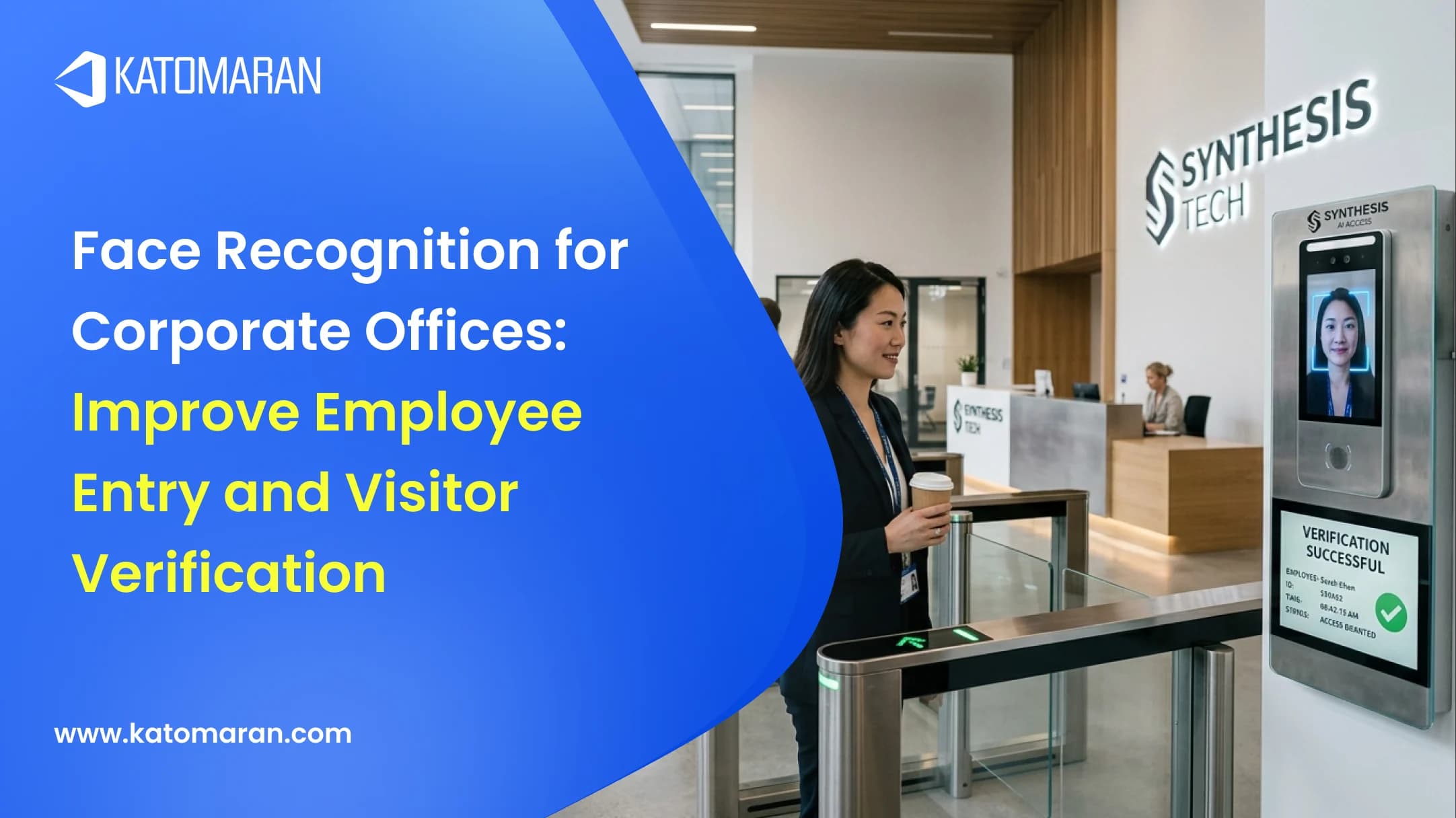 Face Recognition for Corporate Offices: Improve Employee Entry and Visitor Verification