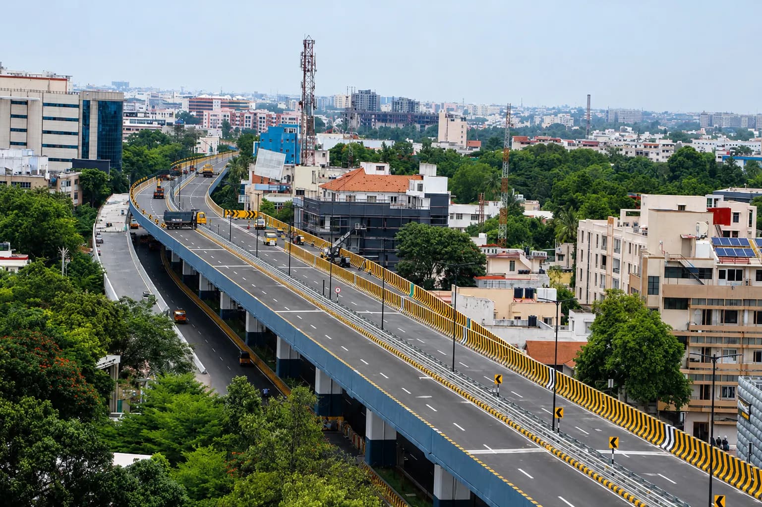 AI-Powered Intelligent Traffic Management System (ITMS) for Flyover Safety & Traffic Enforcement
