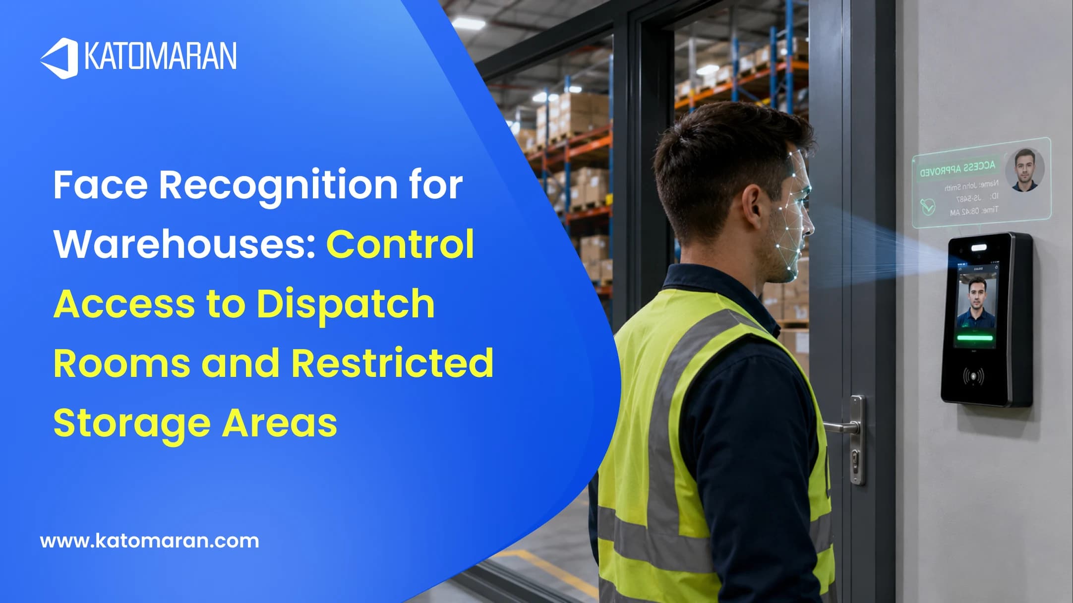 Face Recognition for Warehouses: Control Access to Dispatch Rooms and Restricted Storage Areas